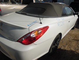 2006 Toyota Solara SLE White 3.3L AT #Z22808